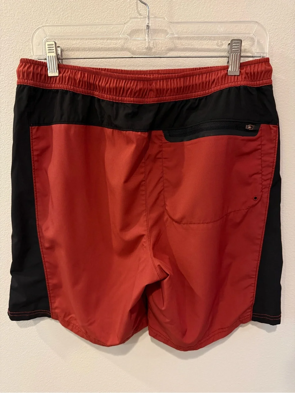 Old Navy Red and Black Boys Athletic Shorts